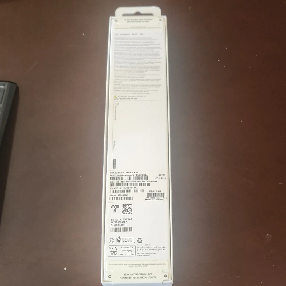 Samsung Silver Smartwatch